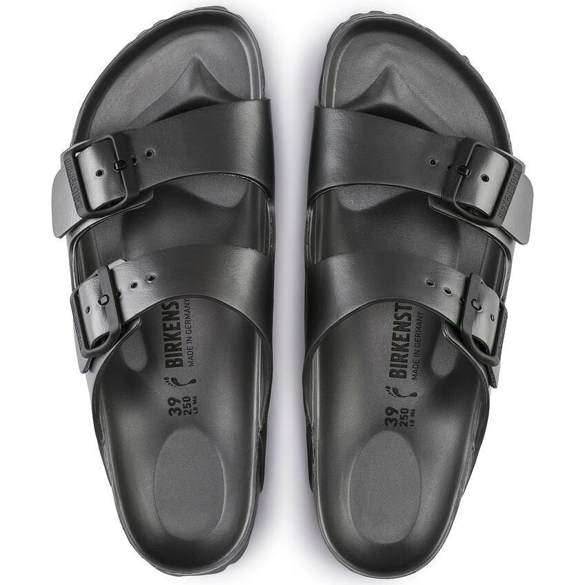 BIRKENSTOCK ARIZONA EVA METALLIC ANTHRACITE FOR WOMEN