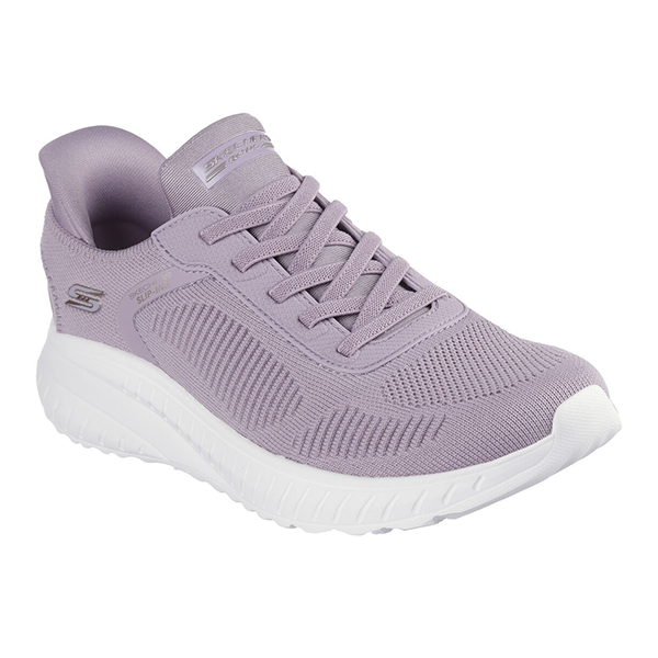 SKECHERS BOBS SQUAD CHAOS RUNNING SHOES FOR WOMEN, LAVENDER