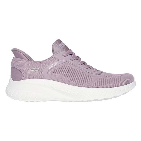 SKECHERS BOBS SQUAD CHAOS RUNNING SHOES FOR WOMEN, LAVENDER