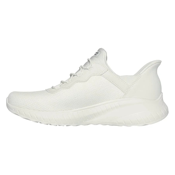 SKECHERS BOBS SQUAD CHAOS RUNNING SHOES FOR WOMEN, OFF WHITE