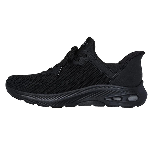 SKECHERS BOBS UNITY RUNNING SHOES FOR WOMEN, BLACK