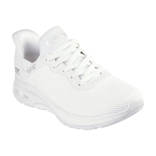 SKECHERS BOBS UNITY RUNNING SHOES FOR WOMEN, OFF WHITE