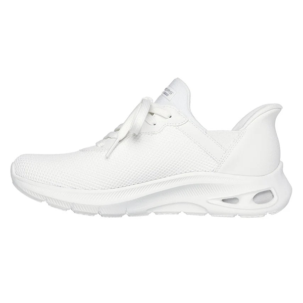 SKECHERS BOBS UNITY RUNNING SHOES FOR WOMEN, OFF WHITE