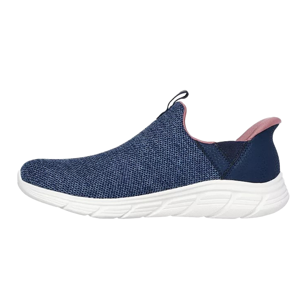 SKECHERS BOBS B FLEX LO LIFESTYLE SHOES FOR WOMEN, NAVY