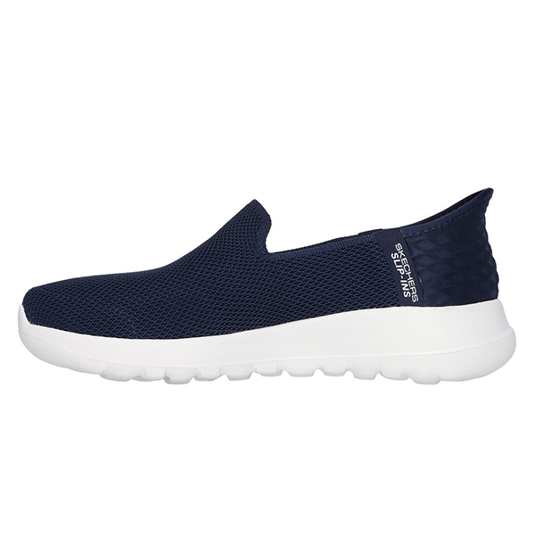 SKECHERS GO WALK JOY WALKING SHOES FOR WOMEN, NAVY & WHITE