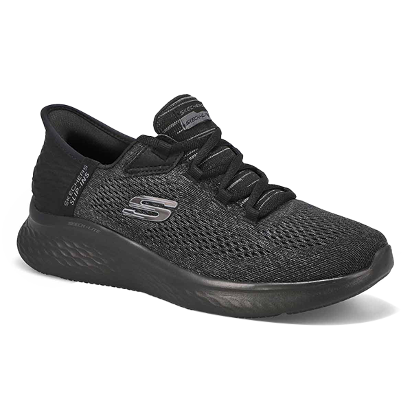 SKECHERS SKECH-LITE PRO LIFESTYLE SHOES FOR WOMEN, BLACK