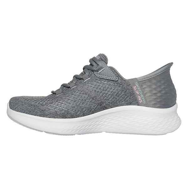 SKECHERS SKECH-LITE PRO LIFESTYLE SHOES FOR WOMEN, GREY  MULTI