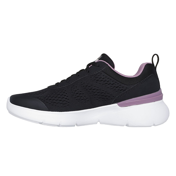 SKECHERS SKECH-AIR DYNAMIGHT 2.0 RUNNING SHOES FOR WOMEN, BLACK & MAUVE