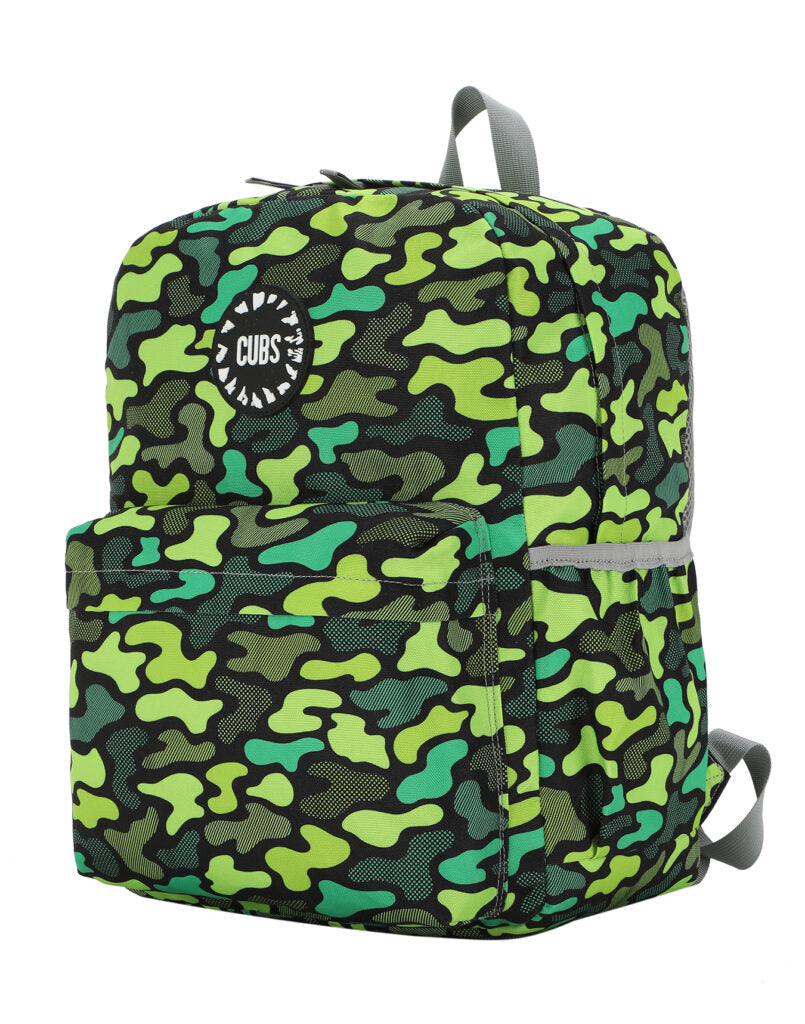 Cubs Neon Green Camo, Multicolors