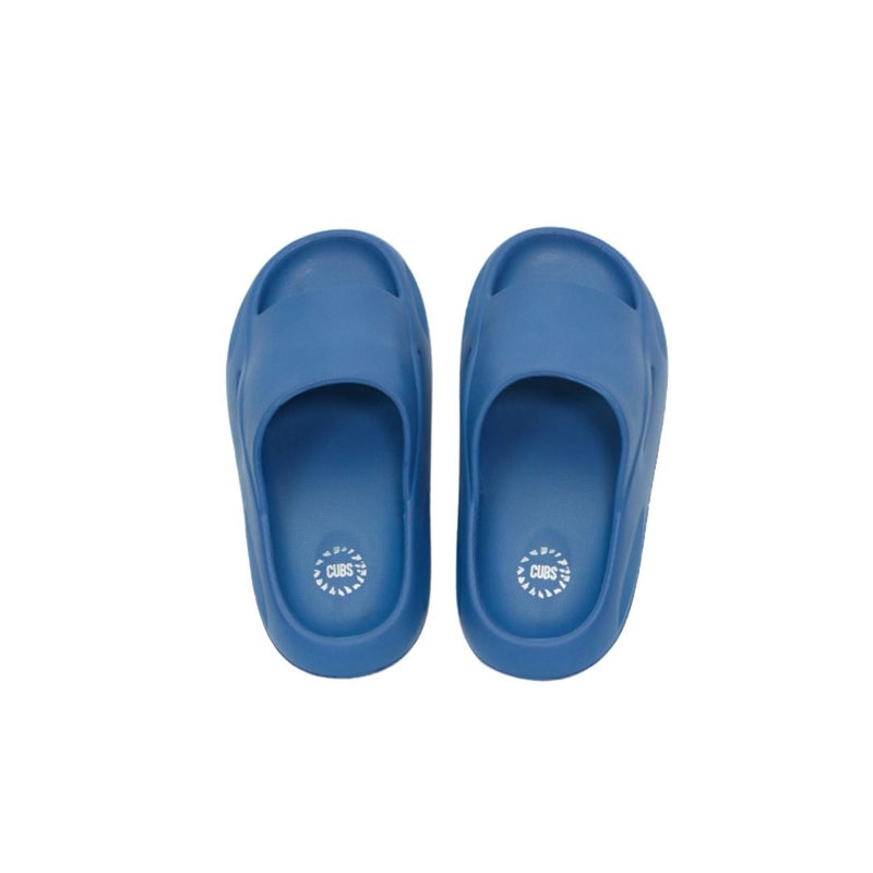 Cubs Kids Pillow Slipper High Platofm Navy Flip Flops