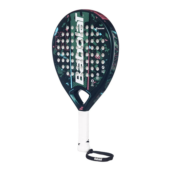 BABOLAT REVEAL PADEL RACKET FOR UNISEX, BLACK & GREEN & PURPLE