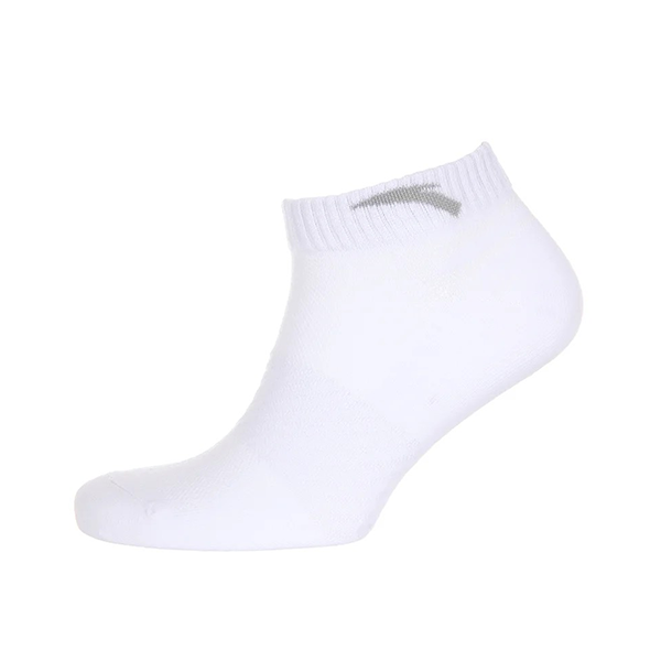 ANTA FITNESS SOCKS FOR MEN, PURE WHITE