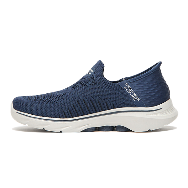 SKECHERS GO WALK 7 WALKING SHOES FOR MEN, NAVY