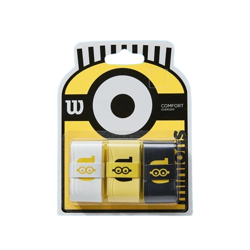 مجموعة من 3 قطع من مقابض Wilson Minions Overgrip