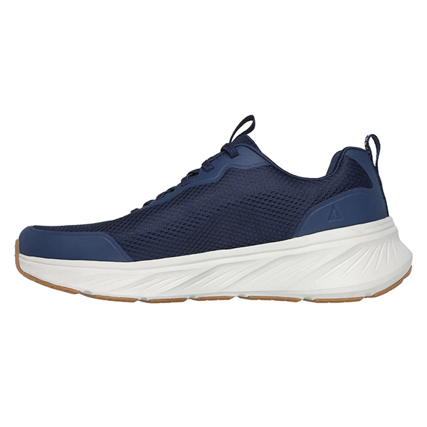 SKECHERS EDGERIDE RUNNING SHOES FOR MEN, NAVY & WHITE