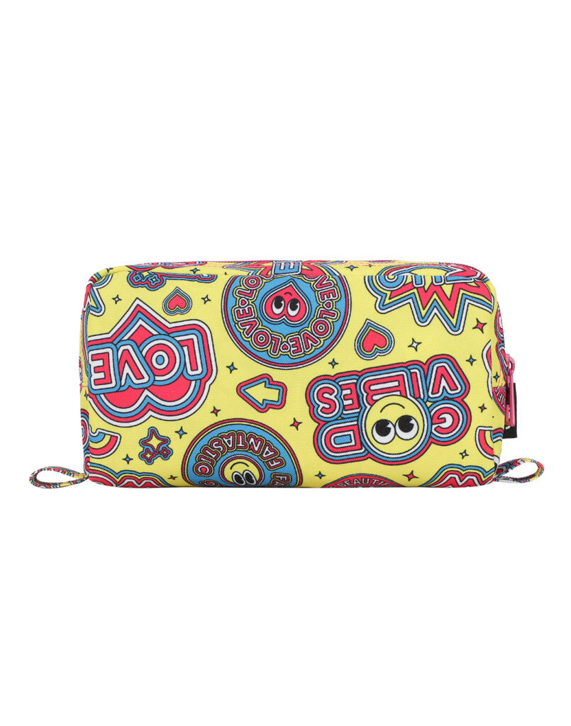 Cubs Good Vibes & Smiles Pencil Case, Multicolors