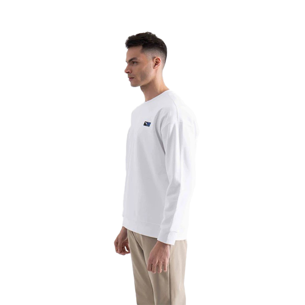 ANTA BASKETBALL SWEATSHIRT FOR MEN, PURE WHITE