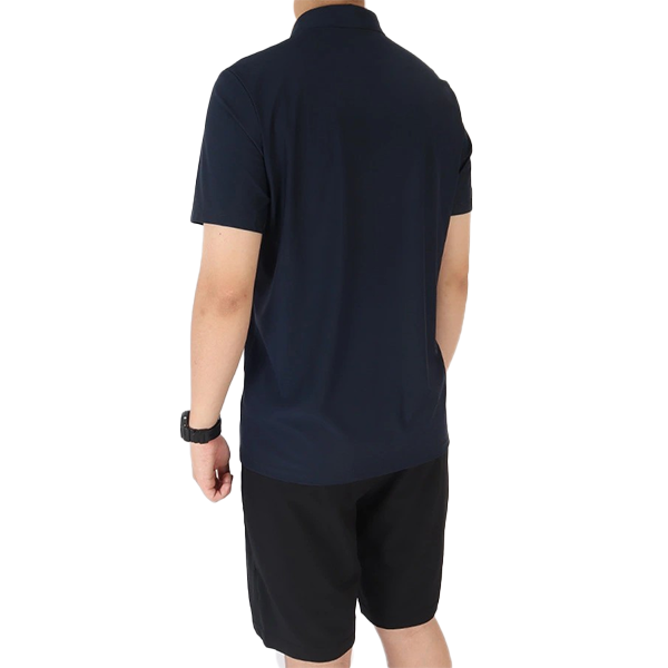 ANTA SS POLO FITNESS T-SHIRT FOR MEN, DEEP BLUE