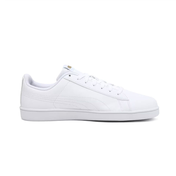 PUMA UP LIFESTYLE SHOES FOR MEN, PUMA WHITE & PUMA TEAM GOLD