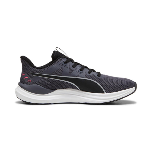 PUMA REFLECT LITE RUNNING SHOES FOR MEN, GALACTIC GRAY & PUMA BLACK