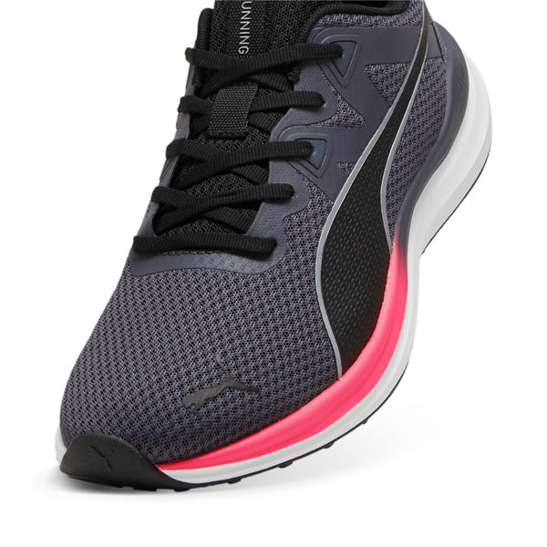 PUMA REFLECT LITE RUNNING SHOES FOR MEN, GALACTIC GRAY & PUMA BLACK