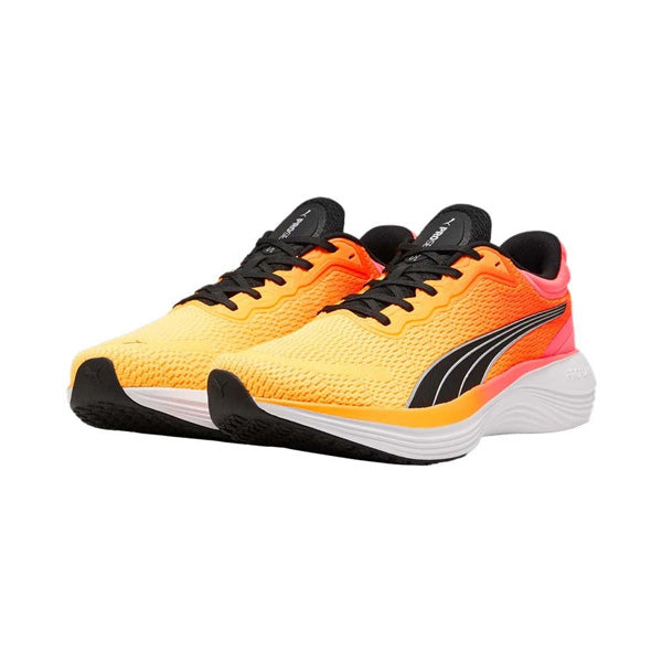 PUMA SCEND PRO RUNNING SHOES FOR MEN, SUN STREAM & SUNSET GLOW