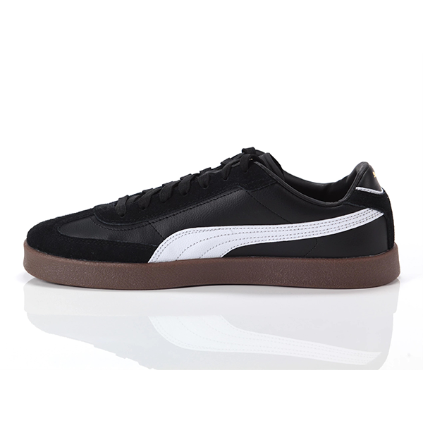 PUMA CLUB II ERA LIFESTYLE SHOES FOR MEN, PUMA BLACK & PUMA WHITE & PUMA GOLD