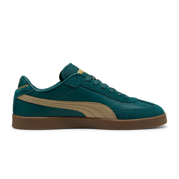 PUMA CLUB II ERA LIFESTYLE SHOES FOR WOMEN, DARK MYRTLE & OAK BRANCH & GUM