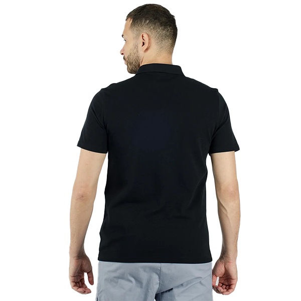 ANTA SS POLO FITNESS T-SHIRT FOR MEN, BASIC BLACK