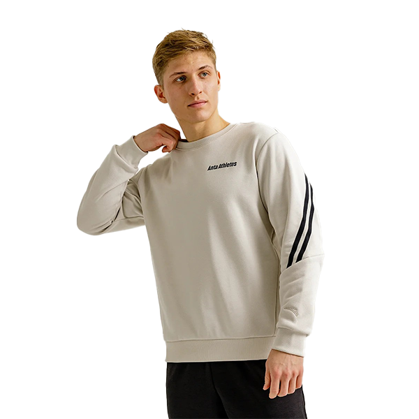 ANTA FITNESS SWEATSHIRT FOR MEN, GREY