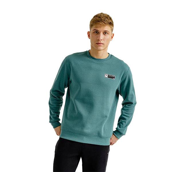 ANTA FITNESS SWEATSHIRT FOR MEN, GREEN