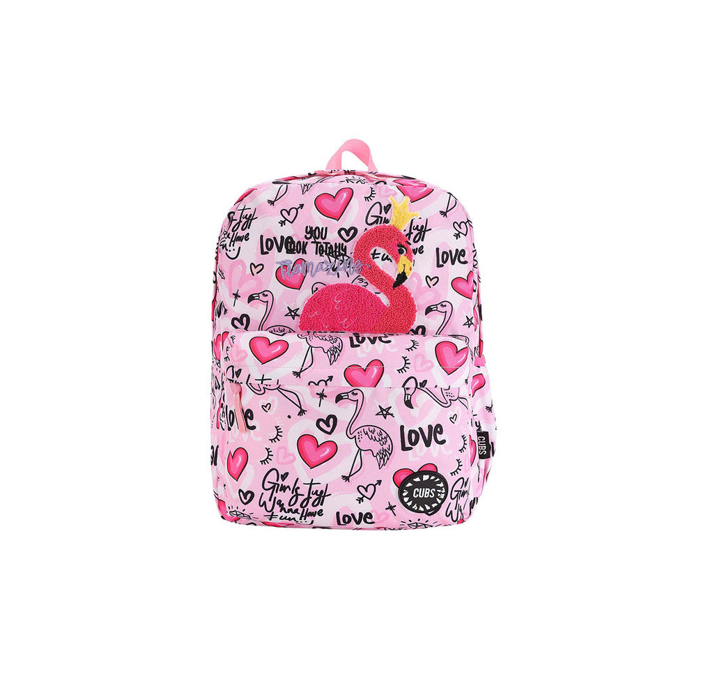 حقيبة ظهر Cubs Junior Student Love Flamingo