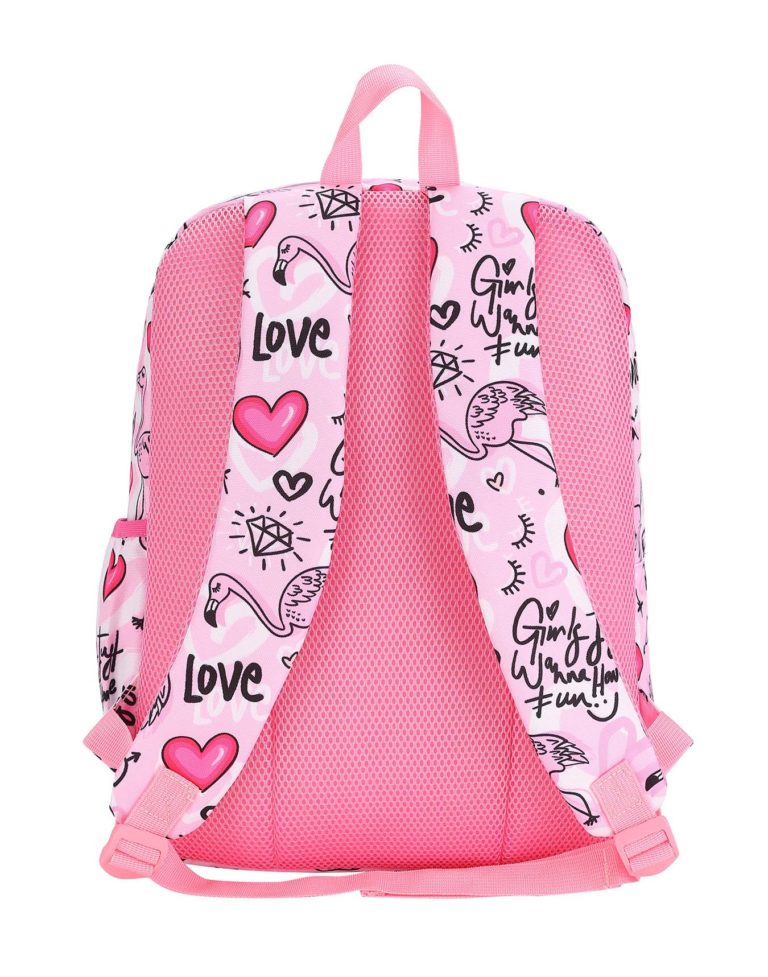 Cubs Junior Student Love Flamingo Backpack