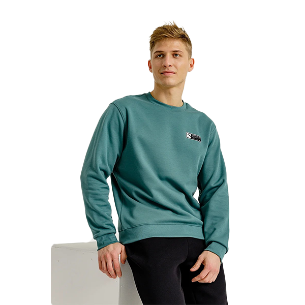 ANTA FITNESS SWEATSHIRT FOR MEN, GREEN