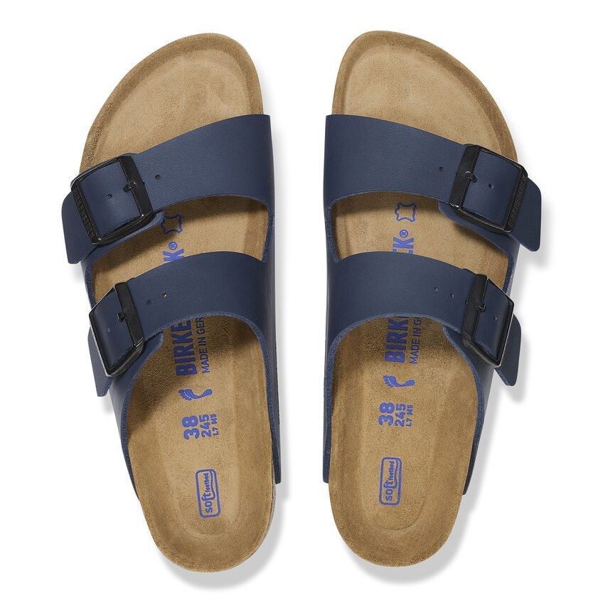 BIRKENSTOCK ARIZONA SFB BF BLUE FOR WOMEN