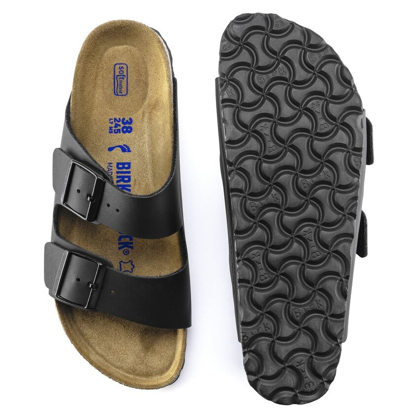 BIRKENSTOCK ARIZONA SFB BF BLACK FOR UNISEX