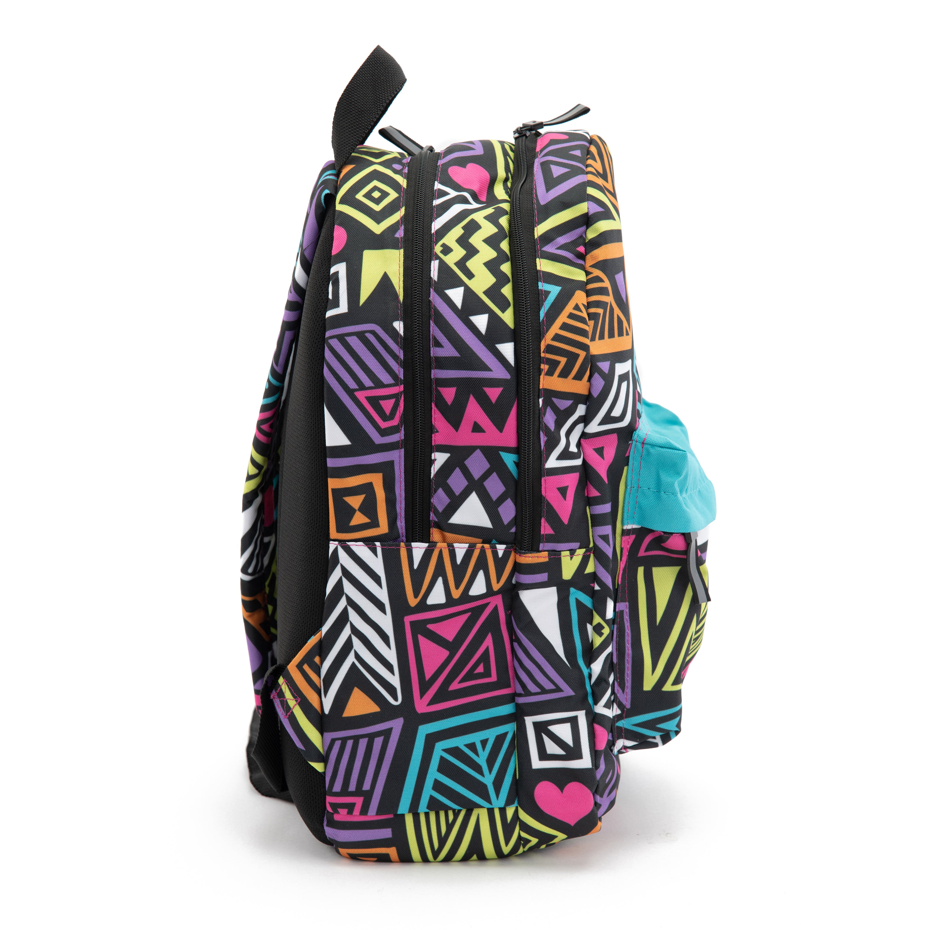 Mintra Doodles Backpack For Unisex with Pencil Case, 24L - 2 Pieces