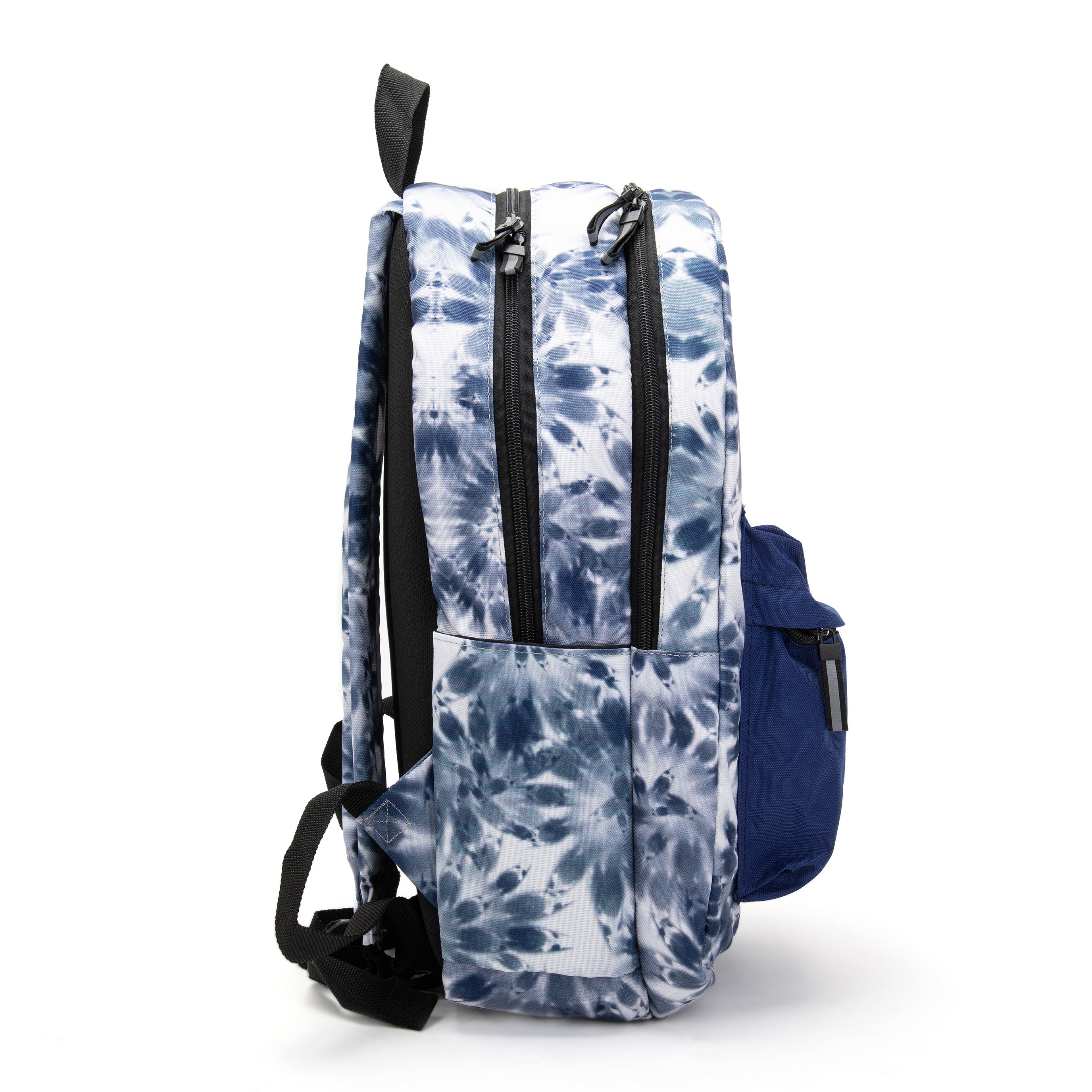 Mintra Pressed Blue Backpack For Unisex with Pencil Case, 24L - 2 Pieces