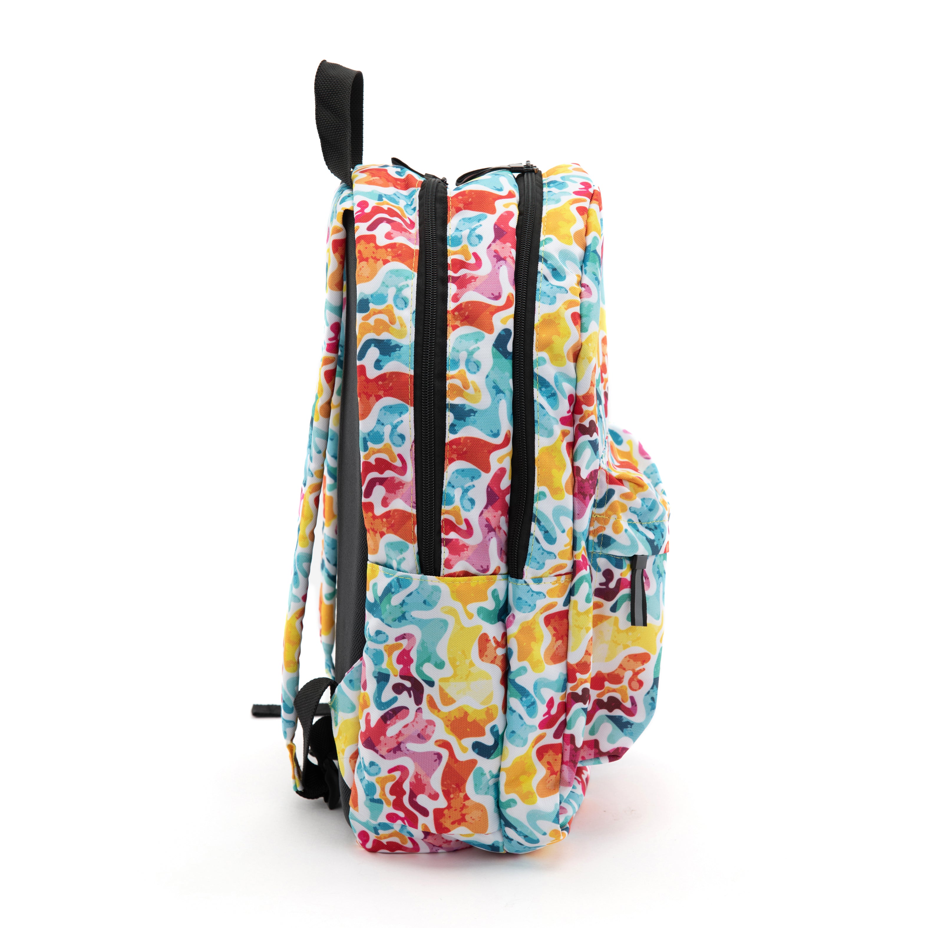 Mintra Crayon Puddle Backpack For Unisex with Pencil Case, 24L - 2 Pieces