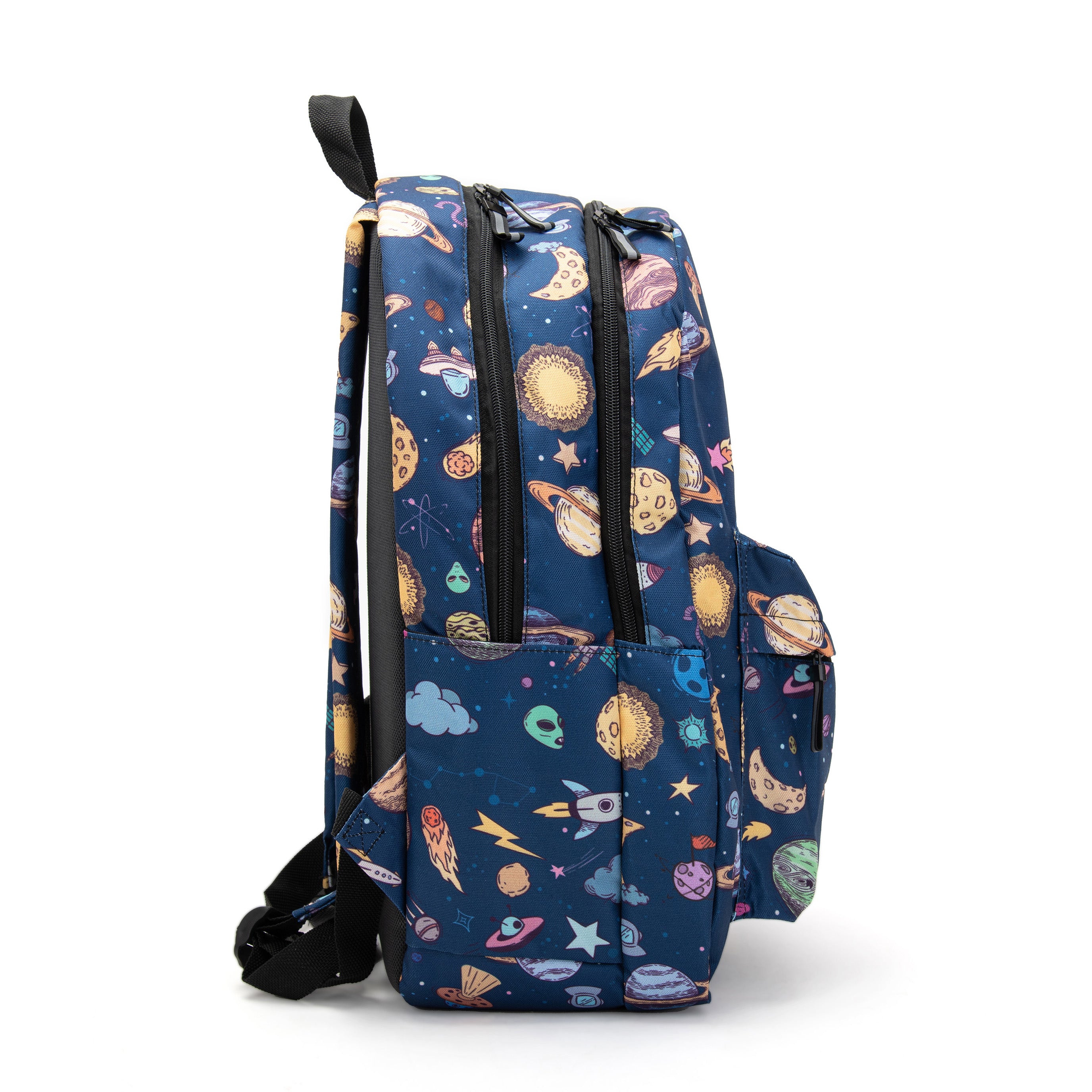 Mintra Solar System Backpack For Unisex with Pencil Case, 24L - 2 Pieces