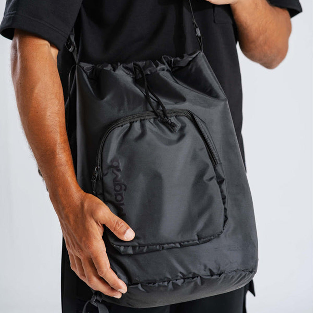 Magma Male String Bag For Unisex, Black