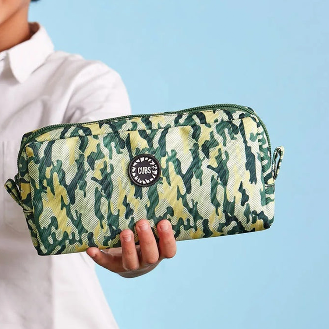 Cubs Camouflage Vibes Pencil Case