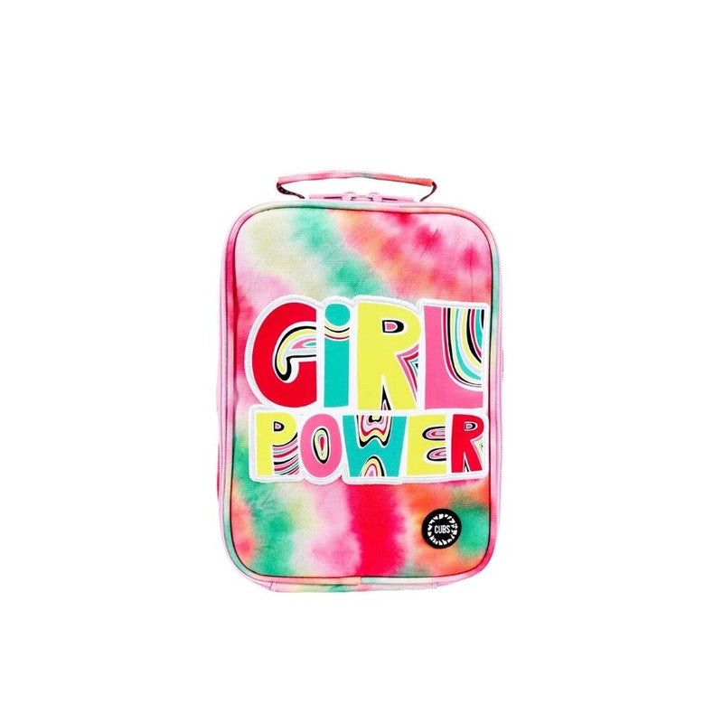 حقيبة غداء كبيرة وأساسية من Cubs Girl Power Tie Dye