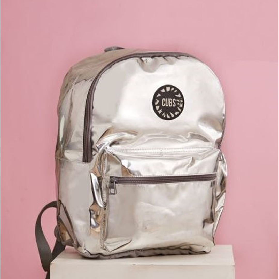 Cubs Holografic Silver Bag High School