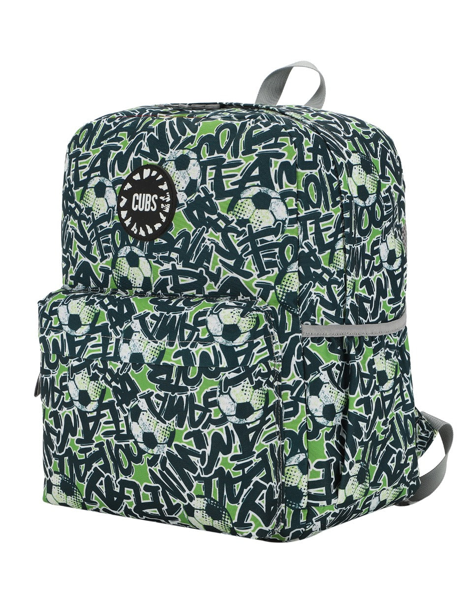 Cubs Graffiti Football Backpack