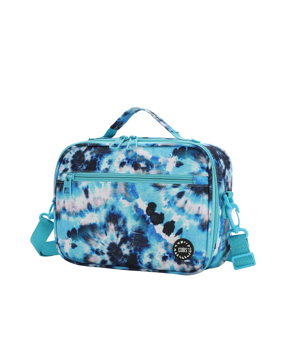 Cubs Turquoise Tie Dye Lunch Bag