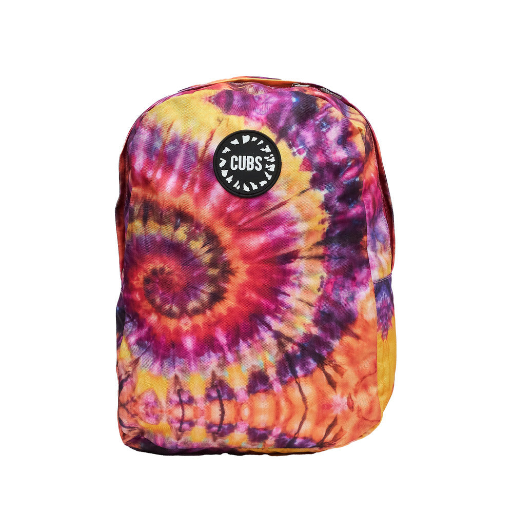 Cubs Purple Tie Dye Backpack