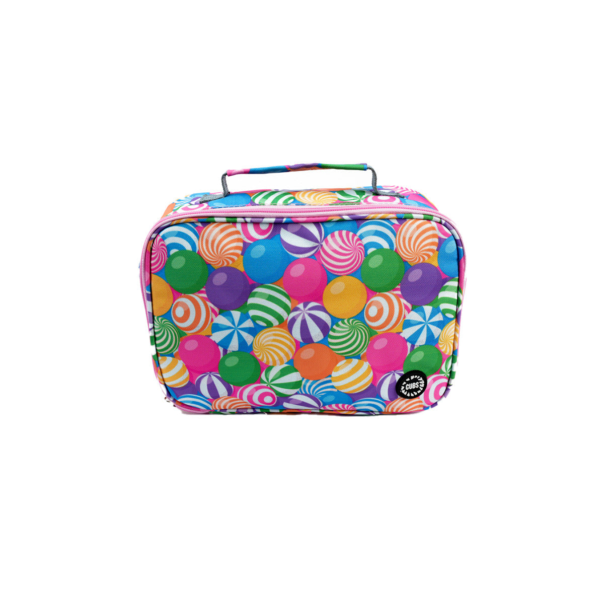 Cubs Colorful Balls Lunch Bag