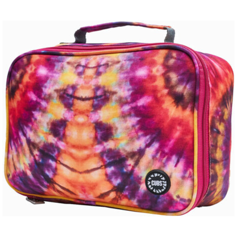 Cubs Purple Tie Dye Lunch Bag