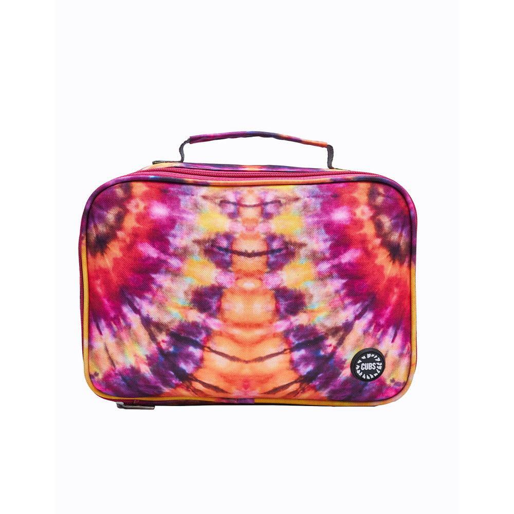 Cubs Purple Tie Dye Lunch Bag